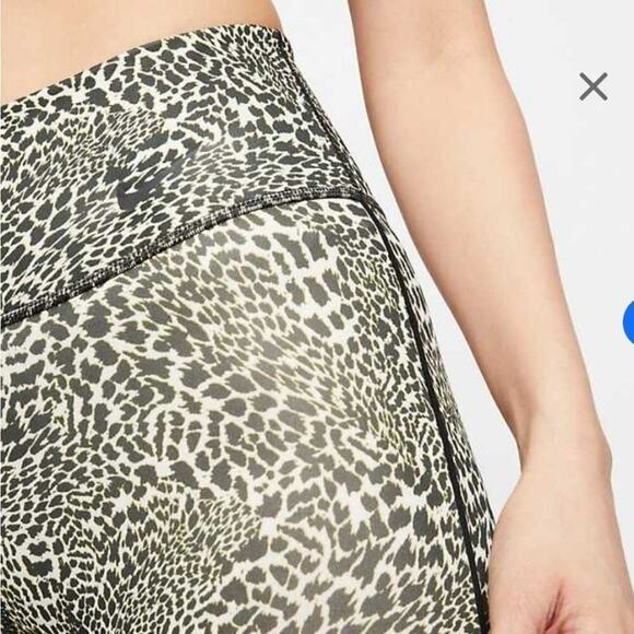 Nike One Leopard‎ Print 7/8 Tights XXL NEW!!! - Picture 7 of 10